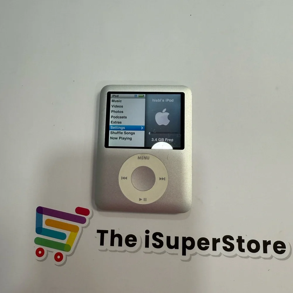 Apple iPod nano 3rd Generation 4GB Silver Excellent + 1 YR Warranty - Picture 2 of 5